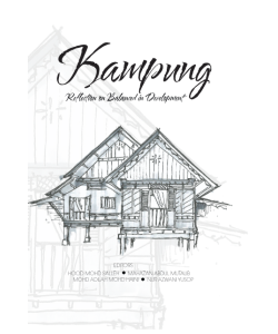 KAMPUNG : REFLECTION ON BALANCED IN DEVELOPMENT