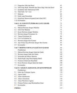 PENGANTAR AKIDAH ISLAM