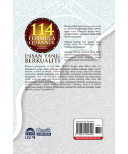 114 FORMULA QURANIK DALAM MEMBINA INSAN YANG BERKUALITI 114 FORMULA QURANIK DALAM MEMBINA INSAN YANG BERKUALITI