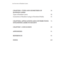 AN OVERVIEW OF RANDOM LASERS