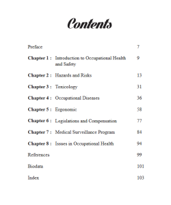 OCCUPATIONAL HEALTH AND SAFETY FOR BEGINNERS