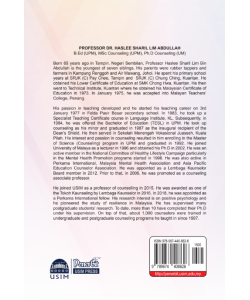 ACCEPTANCE, FORGIVENESS AND GRATITUDE: A COUNSELING TRILOGY FOR PERSONAL PSYCHOLOGICAL WELLBEING