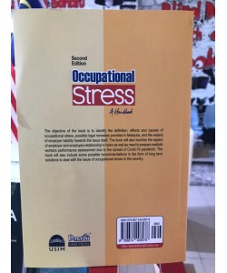 OCCUPATIONAL STRESS A HANDBOOK SECOND EDITION