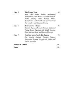 ORGANIZATIONAL MANAGEMENT CASES