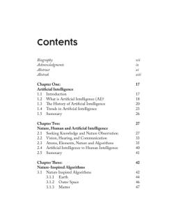 ARTIFICIAL INTELLINGENCE NATURE TO APPLICATIONS