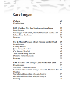 MAKNA DIRI DAN KUALITI GURU PENDIDIKAN ISLAM