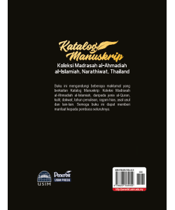 KATALOG MANUSKRIP KOLEKSI MADRASAH AL-AHMADIAH AL-ISLAMIAH, NARATHIWAT, THAILAND