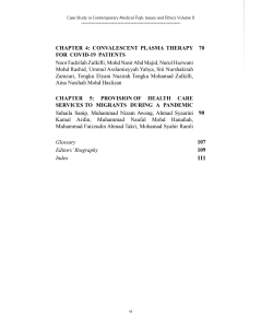 CASE STUDIES IN CONTEMPORARY MEDICAL FIQH ISSUE AND ETHICS VOLUME 2