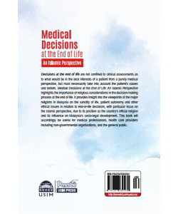 MEDICAL DECISIONS AT THE END OF LIFE AN ISLAMIC PERPECTIVE