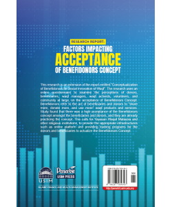 RESEARCH REPORT: FACTORS IMPACTING ACCEPTANCE OF BENEFIDONORS CONCEPT