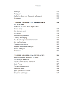 A GUIDE TO ROOT CANAL TREATMENT