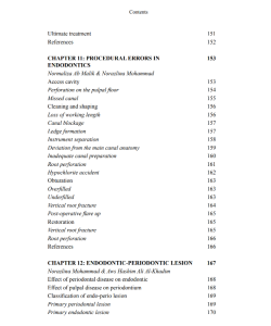 A GUIDE TO ROOT CANAL TREATMENT