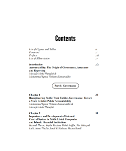 CPSA SERIES: GOVERNANCE, ASSURANCE & REPORTING IN MALAYSIA