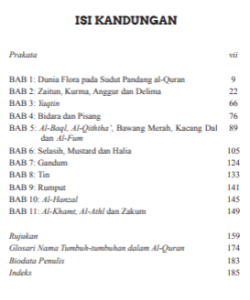 DUNIA FLORA DALAM AL-QURAN