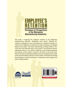 EMPLOYEE’S RETENTION STRATEGIES & PERSPECTIVES IN THE MALAYSIAN MANUFACTURING INDUSTRIES