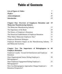 EMPLOYEE’S RETENTION STRATEGIES & PERSPECTIVES IN THE MALAYSIAN MANUFACTURING INDUSTRIES