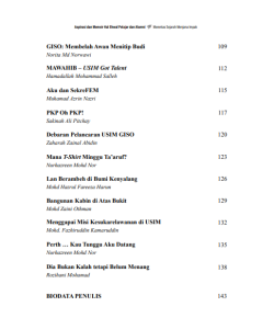 ASPIRASI DAN MEMOIR HAL EHWAL PELAJAR DAN ALUMNI: MERENTAS SEJARAH MENJANA IMPAK 