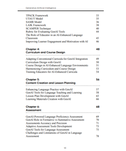 GENERATIVE ARTIFICIAL INTELLIGENCE IN LANGUAGE TEACHING & LEARNING