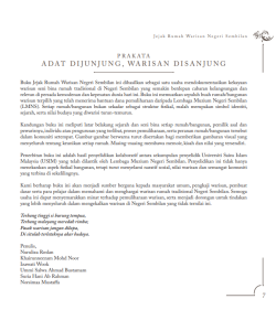 JEJAK RUMAH WARISAN NEGERI SEMBILAN