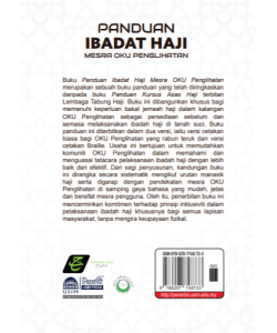PANDUAN IBADAT HAJI MESRA OKU PENGLIHATAN PANDUAN IBADAT HAJI MESRA OKU PENGLIHATAN