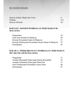 PEMBIAYAAN PERUMAHAN ISLAM BERASASKAN EKUITI DI MALAYSIA