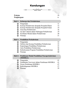 PENGENALAN PERKAHWINAN DAN MODUL PENDIDIKAN PASCAPERKAHWINAN (MODIKA) BAGI PASANGAN MUSLIM