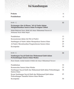 SUMBANGAN SARJANA PELOPOR DALAM KEMUNCULAN SASTERA ISLAM MODEN DI TIMUR TENGAH