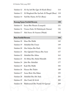 40 SAHABAT NABI YANG OKU 40 SAHABAT NABI YANG OKU