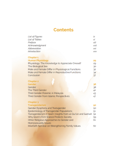 GENDER IDEOLOGY IN MODERN SOCIETY: MEDICAL AND ISLAMIC PERSPECTIVES GENDER IDEOLOGY IN MODERN SOCIETY: MEDICAL AND ISLAMIC PERSPECTIVES
