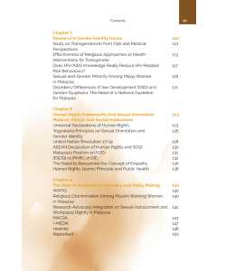 GENDER IDEOLOGY IN MODERN SOCIETY: MEDICAL AND ISLAMIC PERSPECTIVES GENDER IDEOLOGY IN MODERN SOCIETY: MEDICAL AND ISLAMIC PERSPECTIVES