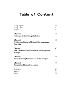 HYDROGEN PRODUCTION VIA LASER AND MAGNET