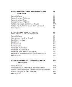 ISLAM DI ANDALUSIA: PERANAN UMAYYAH DAN IMPAK KEGIATAN KEILMUAN DI EROPAH