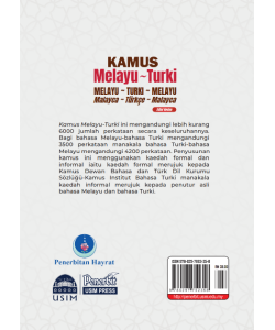 KAMUS MELAYU~TURKI EDISI KEDUA KAMUS MELAYU~TURKI EDISI KEDUA