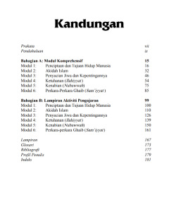 MODUL INTEGRASI AKIDAH & TAZKIYYAH AL-NAFS MUALAF (MIATNAM)
