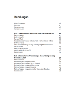 SIRI MYGIFT: IDENTITI GENDER & ORIENTASI SEKSUAL: PERSPEKTIF SYARIAH