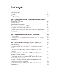 SIRI MYGIFT: IDENTITI GENDER & ORIENTASI SEKSUAL: PERSPEKTIF PERUNDANGAN SIVIL DAN SYARIAH DI MALAYSIA SIRI MYGIFT: IDENTITI GENDER & ORIENTASI SEKSUAL: PERSPEKTIF PERUNDANGAN SIVIL DAN SYARIAH DI MALAYSIA
