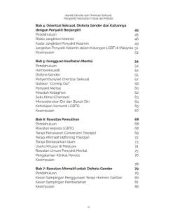 SIRI MYGIFT: IDENTITI GENDER & ORIENTASI SEKSUAL: PERSPEKTIF KESIHATAN FIZIKAL DAN MENTAL SIRI MYGIFT: IDENTITI GENDER & ORIENTASI SEKSUAL: PERSPEKTIF KESIHATAN FIZIKAL DAN MENTAL
