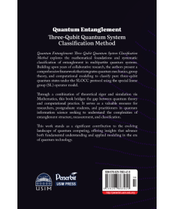 QUANTUM ENTANGLEMENT: THREE-QUBIT QUANTUM SYSTEM CLASSIFICATION METHOD QUANTUM ENTANGLEMENT: THREE-QUBIT QUANTUM SYSTEM CLASSIFICATION METHOD