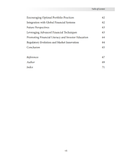 SUKUK PORTFOLIO OPTIMIZATION: MONTE CARLO SIMULATION & EFFICIENT FRONTIER ANALYSIS