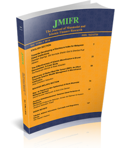 THE JOURNAL OF MUAMALAT AND ISLAMIC FINANCE RESEARCH - VOL. 11
