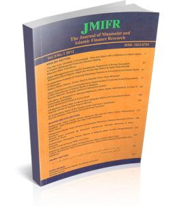 THE JOURNAL OF MUAMALAT AND ISLAMIC FINANCE RESEARCH - VOL. 9